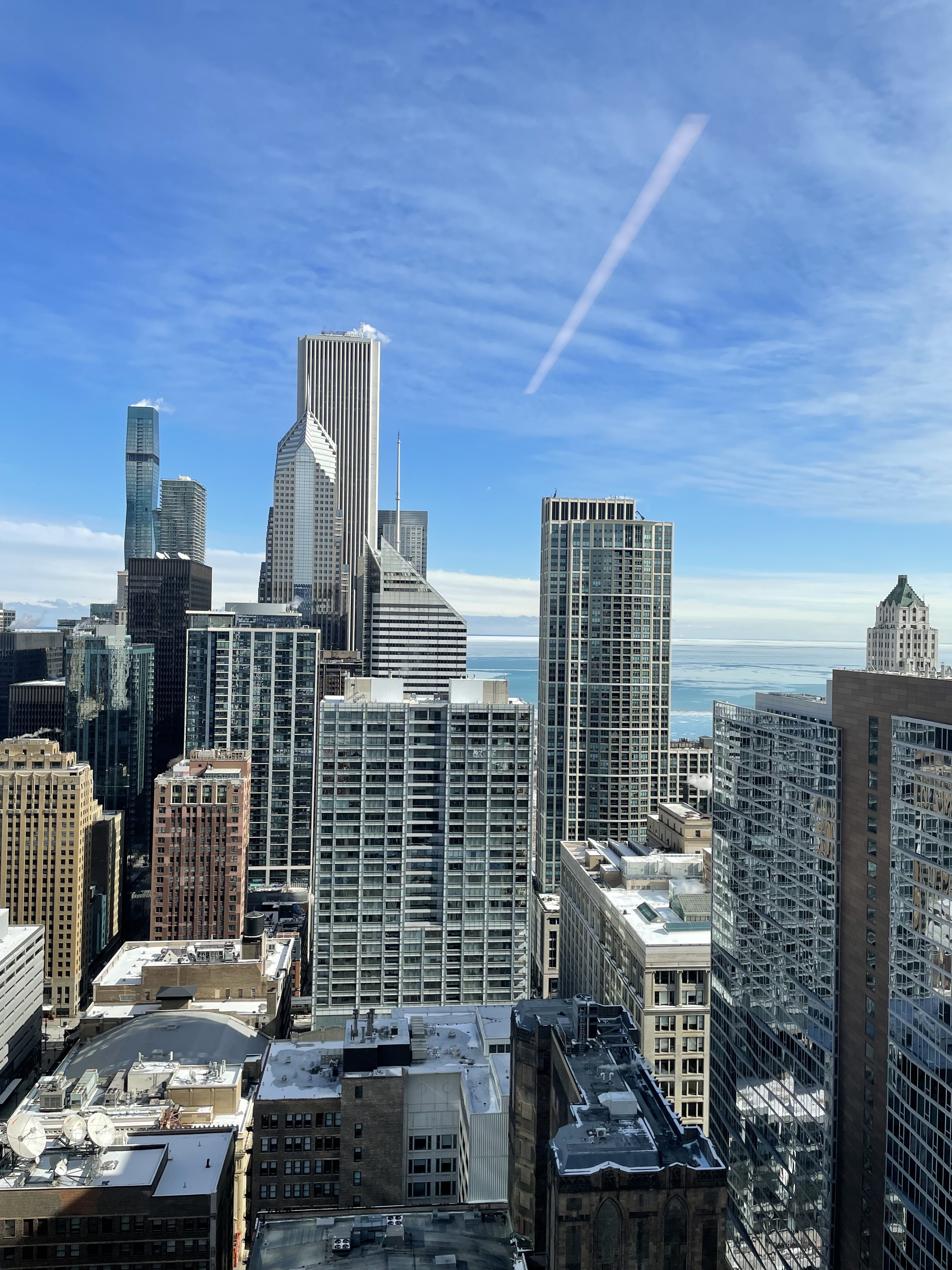 View from Salvi, Schostok & Pritchard's office