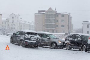 Accidentes de auto más comunes durante el invierno